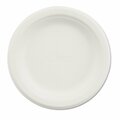 Chinet Paper Plate, Disposable, 6", Rnd, Wh, PK1000 HUH21225